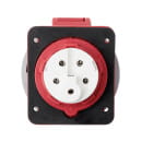 Розетка скрытой установки угловая IP67 32А 3Р+РЕ+N 380В TDM SQ0611-0060 (SQ0611-0060) 