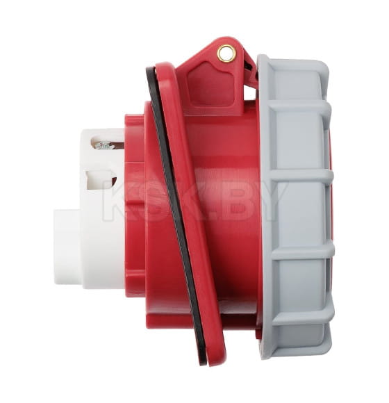 Розетка скрытой установки угловая IP67 125А 3Р+РЕ+N 380В TDM SQ0611-0064 (SQ0611-0064) 