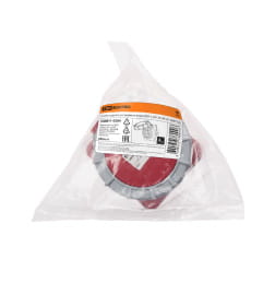 Розетка скрытой установки угловая IP67 125А 3Р+РЕ+N 380В TDM SQ0611-0064