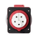 Розетка скрытой установки угловая IP67 125А 3Р+РЕ+N 380В TDM SQ0611-0064 (SQ0611-0064) 