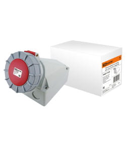 Розетка наружной установки IP67 125А 3Р+РЕ+N 380В TDM SQ0611-0016