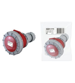 Розетка кабельная IP67 32А 3Р+РЕ+N 380В TDM SQ0611-0028