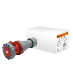Розетка кабельная IP67 125А 3Р+РЕ 380В TDM SQ0611-0007