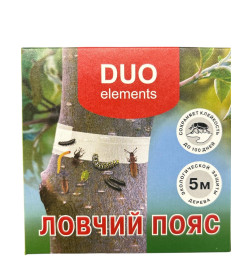 Ловчий пояс для деревьев 5 м DUO от садовых вредителей