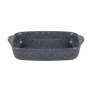 Форма для выпечки и запекания из жаропрочной керамики 24,5x15,5x5 см MAUNFELD AGATA MF24AGT01BW (КА-00024171) 
