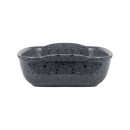 Форма для выпечки и запекания из жаропрочной керамики 24,5x15,5x5 см MAUNFELD AGATA MF24AGT01BW (КА-00024171) 