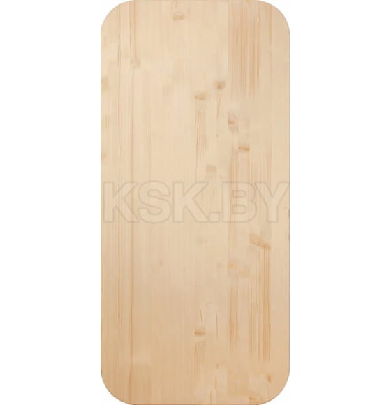 Столешница овальная (сосна/ель) 700х1500х28 мм