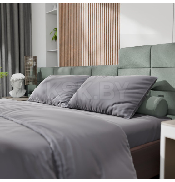 Постельное бельё Этель 2сп Tencel 180*210см, 220*245см, 50*70см-2шт, цвет серый (10655046) 