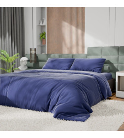 Постельное бельё Этель Евро Tencel 200*220см, 230*245см, 50*70см-2шт, цвет синий