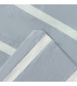 Постельное бельё Этель 2 сп Blue stripe, 180х210см,220х240см,50х70-2шт, жатый хлопок,140 г/м2