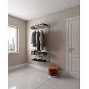 Гардеробная система ПРАКТИК Home Basic G90 графит (S70299914515) 