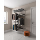 Гардеробная система ПРАКТИК Home Optima G120 белая (S70199916501) 