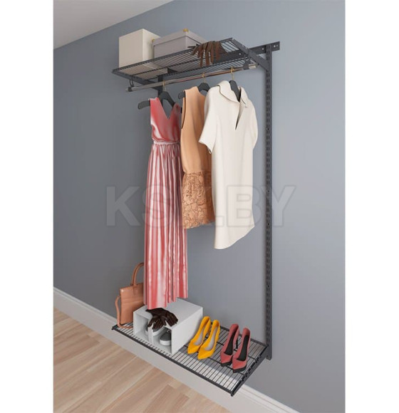 Гардеробная система ПРАКТИК Home Basic G90 графит (S70299914515) 