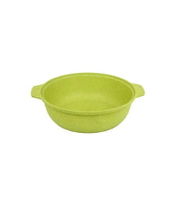 Кастрюля-жаровня Kukmara (3л) ж31tsl "Trendy style lime" (стекл. крышка)