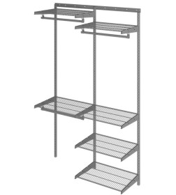 Гардеробная система ПРАКТИК Home Optima G120 графит