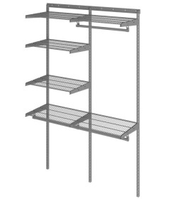Гардеробная система ПРАКТИК Home Optima G120 графит