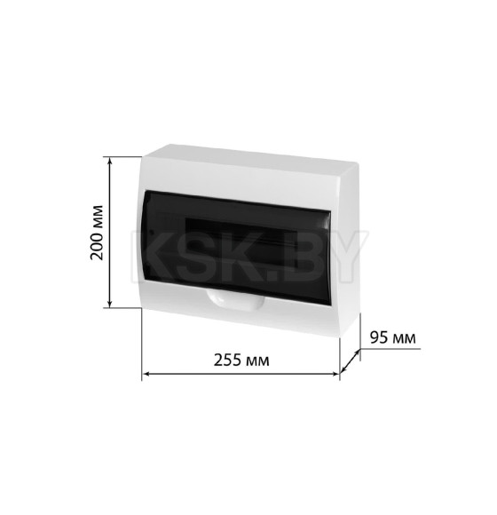 Бокс ЩРН-П-12 модулей, навесной, пластик, IP41 TDM SQ0901-0004 (SQ0901-0004) 