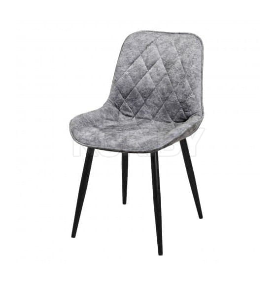 Стул "Аура" каркас Муар черный/лофт графит СоюзРегионПоставка СРП-032 (СРП 032) 