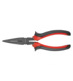 Длинногубцы 200 мм прямые, двухкомпонентные рукоятки Black Nickel Matrix 17162