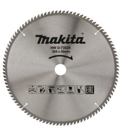 Диск пильный по алюминию 305х100Tх30 мм MAKITA D-73025