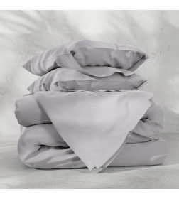 Постельное бельё Этель Евро Tencel 200*220см, 230*245см, 50*70см-2шт, цвет светло-серый
