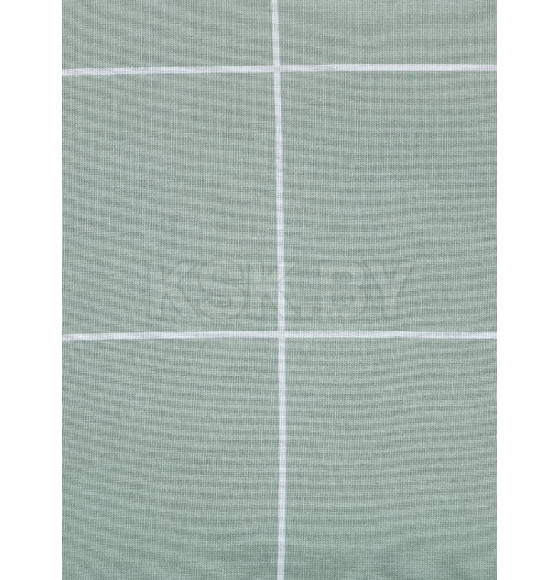 Постельное бельё Этель Евро «Клетка», оливковое, 200×215, 220×240, 50×70-2 штуки, бязь, 125 г/м² (9355734) 