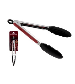 Щипцы кулинарные силиконовые 23 см BURGUNDY PERFECTO LINEA 21-010006