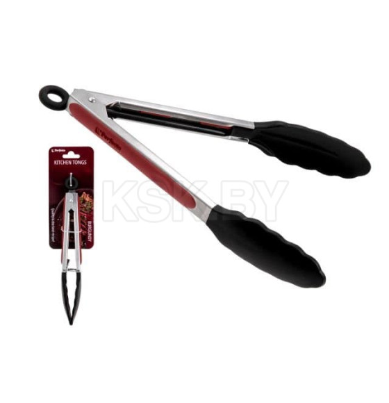 Щипцы кулинарные силиконовые 23 см BURGUNDY PERFECTO LINEA 21-010006 (21-010006) 