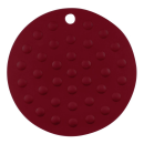 Коврик под горячее силиконовый круглый 17.5х0.2 см BURGUNDY PERFECTO LINEA 23-016117 (23-016117) 
