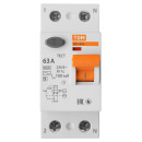 Устройство защитного отключения УЗО ВД1-63S 2Р 63А 100мА TDM SQ0203-0060 (SQ0203-0060) 