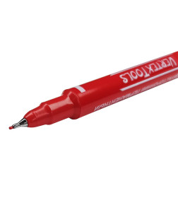 Маркер строительный двухсторонний (красный) VERTEXTOOLS