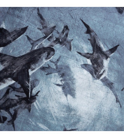 Постельное белье Этель евро Shark 200*217 см,220*240 см,70*70 см -2 шт, бязь