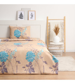Комплект постельного белья Newday 2 сп Soft time 175*215см,180*215см, 50*70см-2 шт, полисатин, 80 г/м²