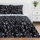 Постельное бельё Этель Евро Flowers (вид 3) 200х217 см, 220х240 см, 70х70 см -2 шт,поплин 125 г/м2 (5424336) 