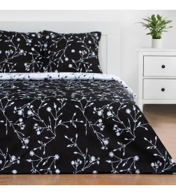 Постельное бельё Этель Евро Flowers (вид 3) 200х217 см, 220х240 см, 70х70 см -2 шт,поплин 125 г/м2