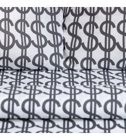 Постельное белье Этель 2 сп Dollars 175*215 см, 200*220 см,70*70 см -2 шт,бязь 125 г/м2