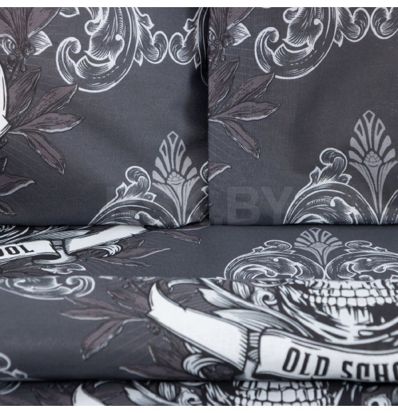 Постельное белье Этель 2 сп Old school 175*215 см, 200*220 см, 70*70 см -2 шт, бязь (7533830) 