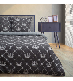 Постельное бельё "Этель" 2 сп Crown 175х215 см, 200х220 см, 70х70 см -2 шт, бязь