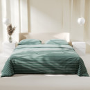 Постельное бельё Этель Дуэт Mint stripes 143х215 см-2шт, 220х240см, 70х70см-2шт, 100% хлопок, поплин (6632207) 