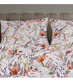 Постельное бельё "Этель" 1.5 сп Summer bloom 143*215 см,150*214 см, 70*70 см-2 шт, поплин 125 г/м2, хл 100%