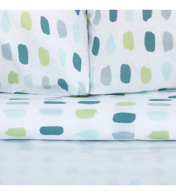 Постельное бельё «Этель» Дуэт Eucalyptus 143х215 см - 2 шт, 220х240 см, 70х70 см - 2 шт