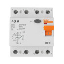 Устройство защитного отключения УЗО ВД1-63S 4Р 40А 300мА TDM SQ0203-0069 (SQ0203-0069) 