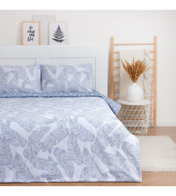Постельное бельё LoveLife евро "Feathers" 200х217см, 225х240см, 50х70см-2шт,100% хлопок, сатин, 125г/м²