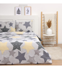 Постельное бельё LoveLife 1,5 сп "Звезды" 153х215см, 145х220см, 50х70см-2шт, хлопок, бязь, 125г/м2