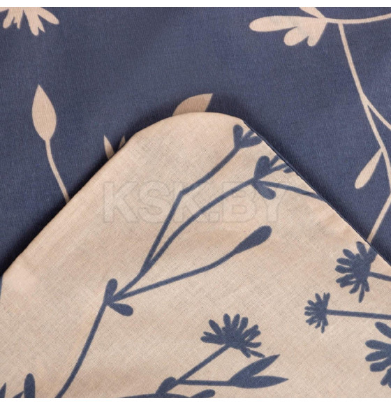 Постельное белье Этель дуэт «Flowers» 143*215 см - 2 шт, 220*240 см, 70*70 см -2 шт. (7491455) 