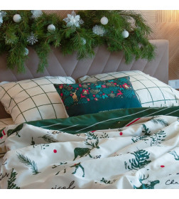 Постельное бельё "Этель" евро Magical Christmas 200х217 см, 220х240 см, 70х70 см - 2 штуки