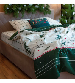 Постельное бельё "Этель" евро Magical Christmas 200х217 см, 220х240 см, 70х70 см - 2 штуки