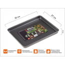 Форма для выпечки прямоугольная 32х27х3 см антипригарное покрытие STARCOOK PERFECTO LINEA 16-322731 (16-322731) 