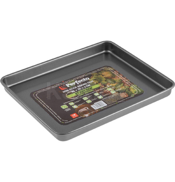 Форма для выпечки прямоугольная 30х25х3 см антипригарное покрытие STARCOOK PERFECTO LINEA 16-302531 (16-302531) 