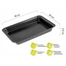 Форма для выпечки прямоугольная 42х29 см антипригарное покрытие STARCOOK PERFECTO LINEA 16-432952 (16-432952) 